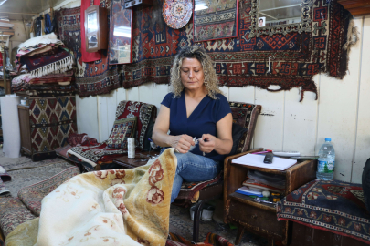 Dünyanın en değerli halıları bir kadının elinde! İlk günkü görünüme kavuşuyor