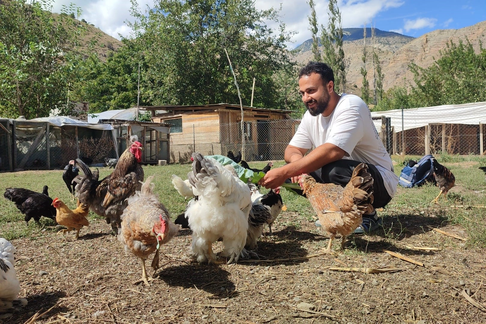 Erzurumlu genç “Harikalar Diyarı” ile ilgi odağı oluyor