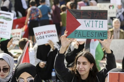 AK Parti'den "Büyük Filistin" mitingi