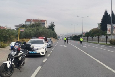 Bursa Mudanya'da radarla hız denetimi! 71 bin lira idari para cezası