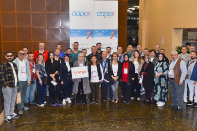 O fuara 110 ülkeden ziyaretçi... BTSO üyeleri Las Vegas’ta