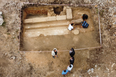 Antik kentte heyecanlandıran keşif