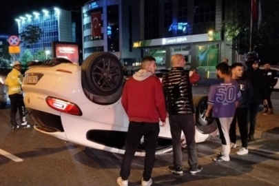 Sürücü kaçtı, kazayı kardeşi üstlendi