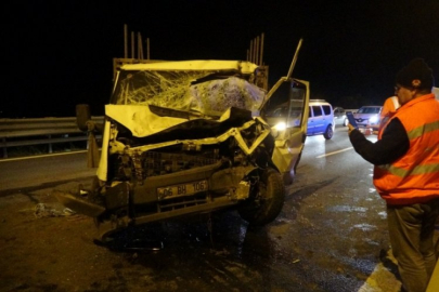 TEM Otoyolu'nda kaza! 10 kilometre araç kuyruğu oluştu