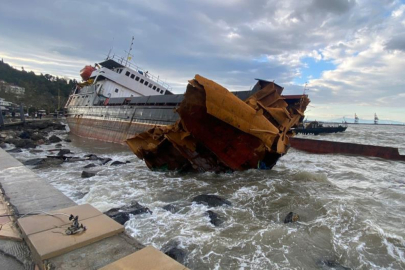 Zonguldak'ta kaybolan kuru yük gemisi battı!