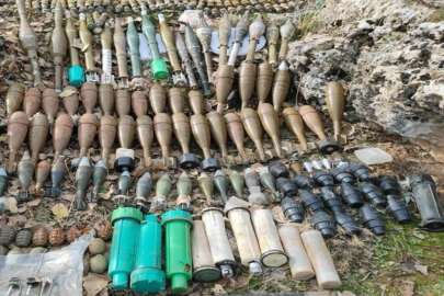 Pençe Kilit Operasyonu bölgesinde teröristlere ait çok sayıda mühimmat ele geçirildi