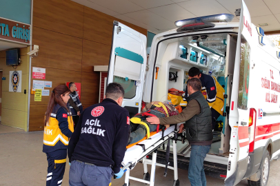 Baca faciası: Baca tamir ederken düştü: 1 ağır yaralı