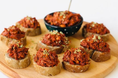 Cevizli tahinli meze