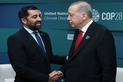 Cumhurbaşkanı Erdoğan, İskoçya Başbakanı Yusuf ile görüştü