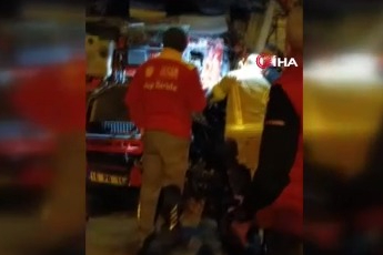 Kontrolden çıkan tır ağaca çarptı, sürücü ağır yaralandı