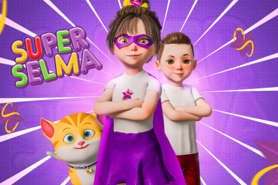 Türkiye’nin ilk kız süper çizgi kahramanı “Süper Selma”