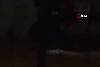 Bursa'da camdan atılan valiz bomba paniğine sebep oldu