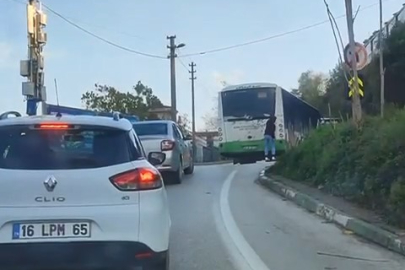 Gencin ölümlü dans ettiği paten yolculuğu kamerada