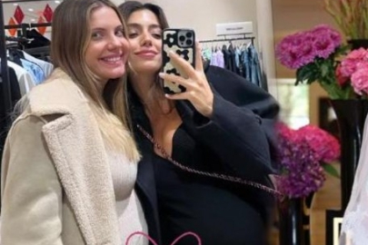 Eda Ece ilk hamilelik pozunu paylaştı!