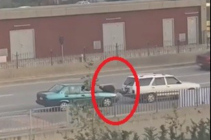 Dikkat sadece bu görüntüler Türkiye'de görübilirsiniz! Türk usulü  'iticiyle'  kurtarma