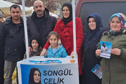 Muhtar adayı Songül Çelik: "Örnek mahalle olacağız"