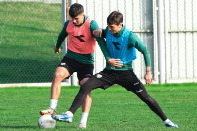 Bursaspor, Karacabey maçı hazırlıklarını sürdürdü