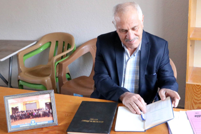 Bu muhtarın tek rakibi kendisi