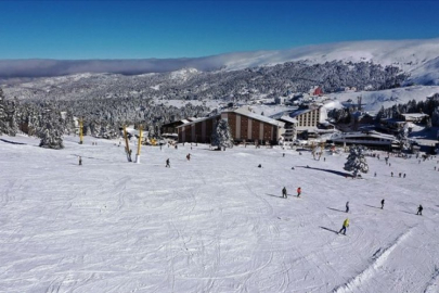 Uludağ yoğun ilgi görüyor