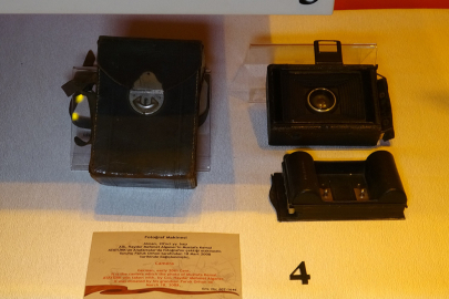 Atatürk’ün Çanakkale Cephesinde fotoğrafını çeken makine Çanakkale’de sergileniyor