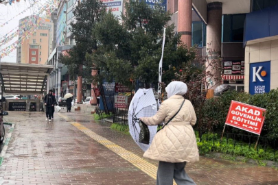 Bursa’da şiddetli yağmur hayatı olumsuz etkiledi