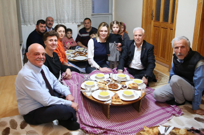 Bozbey, Aydın Ailesinin İftar Sofrasına Konuk Oldu