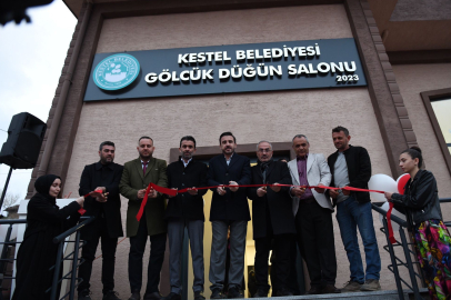 Kestel Belediyesi’nden Gölcük ve Ümitalan’a düğün salonu