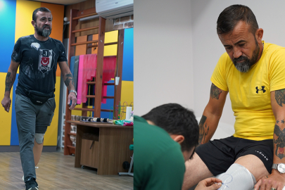 6 Şubat’ın depremzedesi protezine kavuştu: "Yürümeyi özlemiştim"