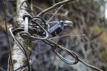 Köylünün Başı Elektrik Direkleri ile Dertte