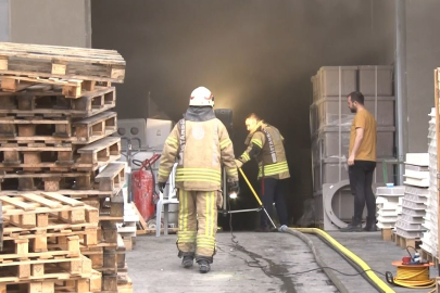 Fabrikada Korkutan Yangın