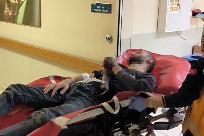 Evinde Tadilat Yaparken Spiral Makinesiyle Kendini Yaraladı