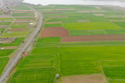 İlkbahar Yağışları Çiftçilerin Yüzünü Güldürdü