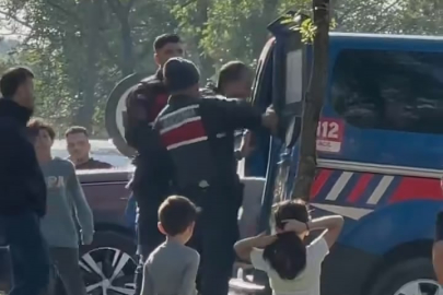 Bursa'da piknik alanında satırlı masa kavgası..