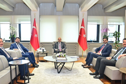 AK Parti Karabük heyeti Bakan Uraloğlu ile görüştü