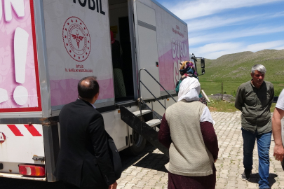 Kanserde Erken Tehşis İçin Köylerde Tarama Yapıldı