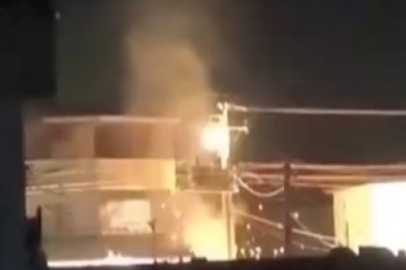 Trafo Patladı, Mahalle Elektriksiz Kaldı