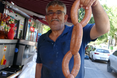 Kayseri’de Kurban Etlerinden Lezzetli Sucuklar Üretiliyor