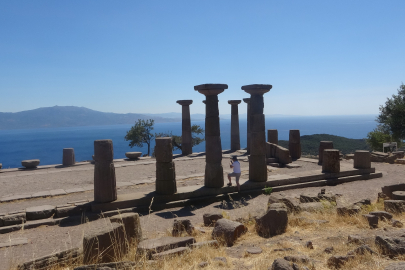 Yangından Etkilenen Assos Ören Yeri Yeniden Ziyarete Açıldı