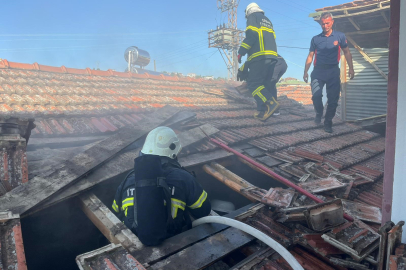 Mutfakta Çıkan Yangın Büyük Paniğe Sebep Oldu