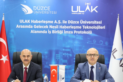 ULAK Haberleşme ile Düzce Üniversitesi Arasında İş Birliği Protokolü İmzalandı