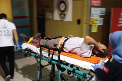 İnegöl'de Devrilen Traktör Dehşet Saçtı!