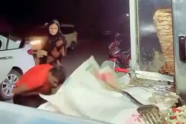 Canlı yayında silahlı saldırı