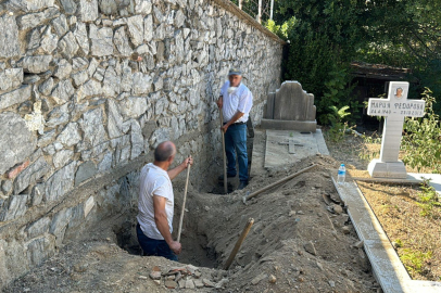 Şişli Rum Ortodoks Mezarlığı’nda define avcılığı