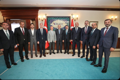 Ak Partili Belediye Başkanlarından Vali Erol Ayyıldız'a ziyaret!