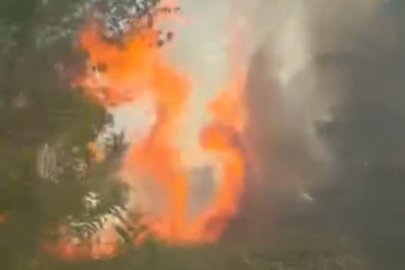 Osmangazi'de Yangın