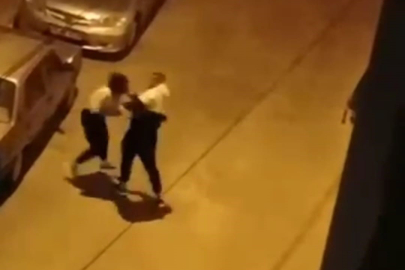 Defalarca yumruklanan genç kız, yine de suç makinesinin peşinden gitti!