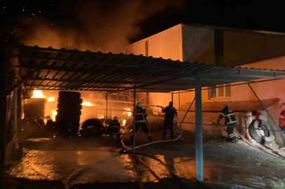 Yangın Panik Yarattı