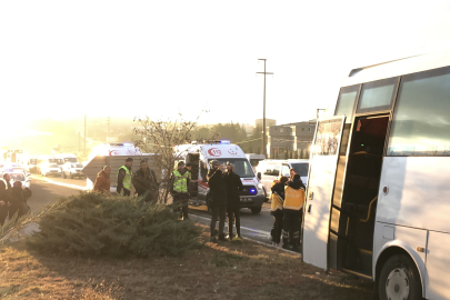 Tekirdağ'da Feci Kaza:1 Ölü, 10 Yaralı
