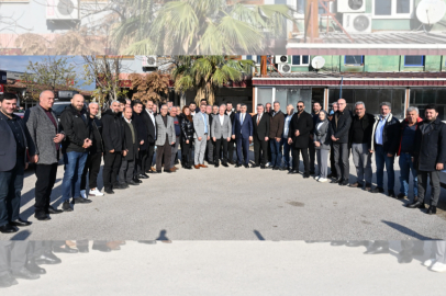 Oktay Yılmaz ve Davut Gürkan'dan Bursa Nakliyat Taşıyıcıları Komisyoncular Derneği’ne Ziyaret