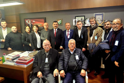 Selçuk Türkoğlu, Muhtarları TBMM'de ağırladı